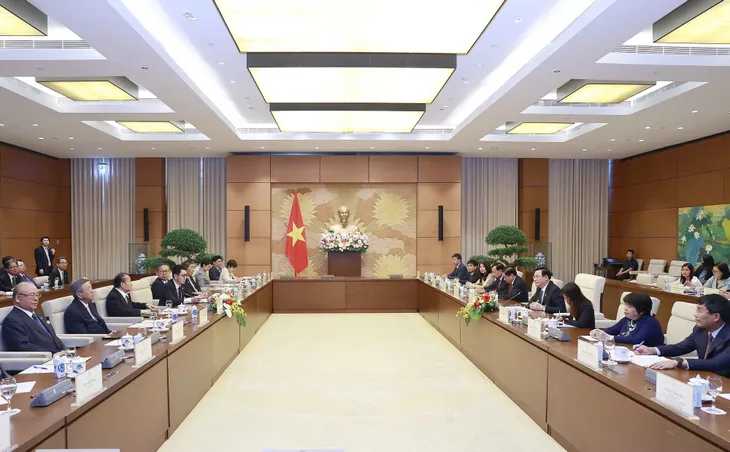Tăng cường quan hệ nghị viện Việt Nam - Nhật Bản - Ảnh 1. Tăng cường quan hệ nghị viện Việt Nam - Nhật Bản - Ảnh 1.