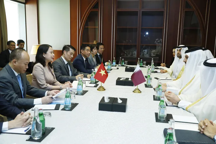 Thúc đẩy hơn nữa quan hệ hợp tác nhiều mặt Việt Nam - Qatar - Ảnh 3. Thúc đẩy hơn nữa quan hệ hợp tác nhiều mặt Việt Nam - Qatar - Ảnh 3.