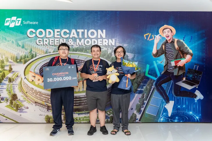 Gần 1.200 thí sinh tranh tài tại cuộc thi lập trình Da Nang Code League 2023 - Ảnh 1. Gần 1.200 thí sinh tranh tài tại cuộc thi lập trình Da Nang Code League 2023 - Ảnh 1.