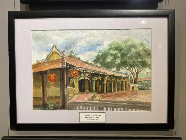 Chiêm ngưỡng cảnh sắc phương Nam qua các tác phẩm tại triển lãm tranh màu nước - Ảnh 3. Chiêm ngưỡng cảnh sắc phương Nam qua các tác phẩm tại triển lãm tranh màu nước - Ảnh 3.
