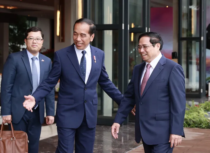 Việt Nam - Indonesia phấn đấu đưa kim ngạch thương mại song phương đạt 15 tỷ USD - Ảnh 1. Việt Nam - Indonesia phấn đấu đưa kim ngạch thương mại song phương đạt 15 tỷ USD - Ảnh 1.