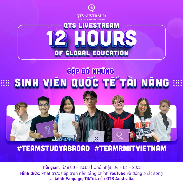 QTS Australia kết hợp cùng đại học quốc tế tại sự kiện giáo dục trực tuyến quy mô hàng đầu Việt Nam - Ảnh 3. QTS Australia kết hợp cùng đại học quốc tế tại sự kiện giáo dục trực tuyến quy mô hàng đầu Việt Nam - Ảnh 3.
