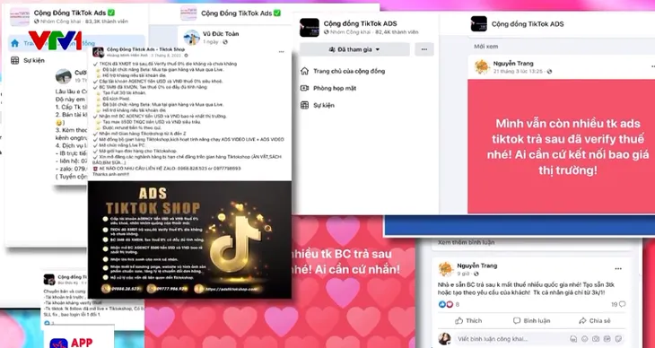 Công khai dịch vụ cho thuê tài khoản quảng cáo “miễn thuế” trên TikTok - Ảnh 1. Công khai dịch vụ cho thuê tài khoản quảng cáo “miễn thuế” trên TikTok - Ảnh 1.