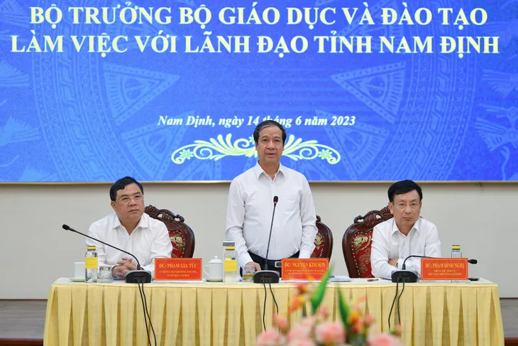Giáo dục Nam Định nỗ lực để giữ vững vị trí hàng đầu về chất lượng - Ảnh 3. Giáo dục Nam Định nỗ lực để giữ vững vị trí hàng đầu về chất lượng - Ảnh 3.