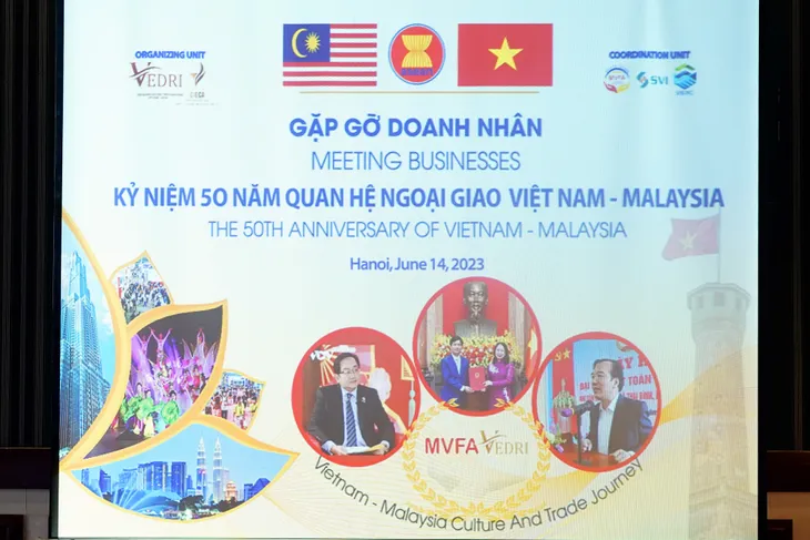 Chuỗi hoạt động kỷ niệm 50 năm ngoại giao Việt Nam - Malaysia: Bước thuận lợi kết nối doanh nghiệp 2 quốc gia - Ảnh 2. Chuỗi hoạt động kỷ niệm 50 năm ngoại giao Việt Nam - Malaysia: Bước thuận lợi kết nối doanh nghiệp 2 quốc gia - Ảnh 2.