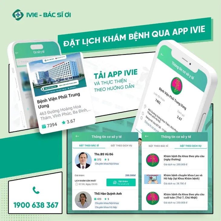 Không còn phải xếp hàng chờ đợi đi khám bệnh với IVIE - Bác sĩ ơi - Ảnh 2. Không còn phải xếp hàng chờ đợi đi khám bệnh với IVIE - Bác sĩ ơi - Ảnh 2.