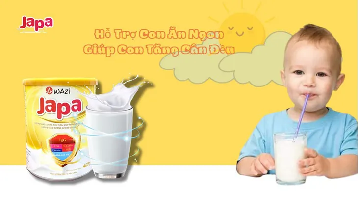 Sữa non Japa: Lựa chọn thông minh cho bé biếng ăn và chậm tăng cân - Ảnh 1.