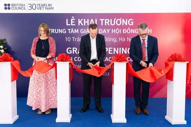 Hội đồng Anh khai trương Trung tâm Tiếng Anh mới tại Hà Nội - Ảnh 1. Hội đồng Anh khai trương Trung tâm Tiếng Anh mới tại Hà Nội - Ảnh 1.
