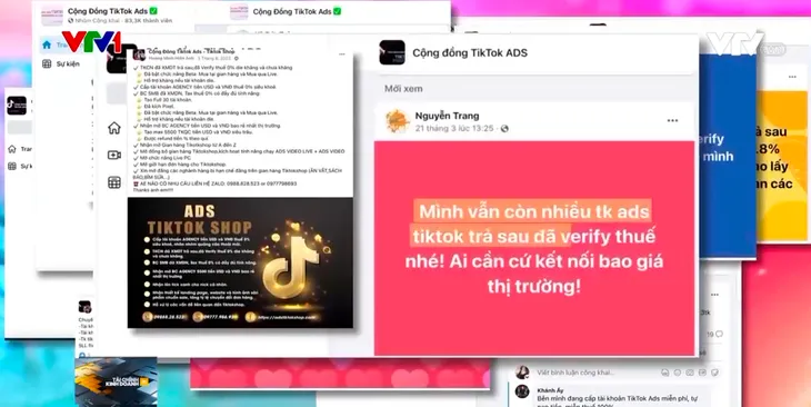 Bất thường dịch vụ cho thuê tài khoản miễn thuế mua quảng cáo trên TikTok? - Ảnh 1. Bất thường dịch vụ cho thuê tài khoản miễn thuế mua quảng cáo trên TikTok? - Ảnh 1.
