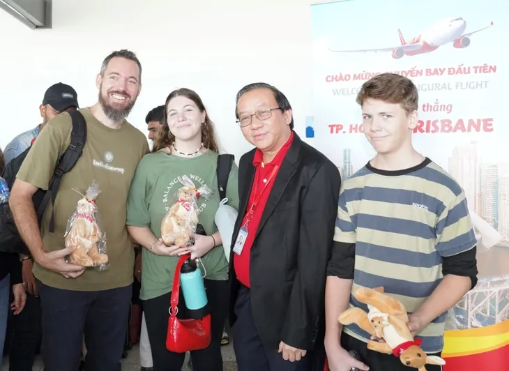 Khai trương đường bay thẳng đầu tiên kết nối TP Hồ Chí Minh với Brisbane (Úc) - Ảnh 2. Khai trương đường bay thẳng đầu tiên kết nối TP Hồ Chí Minh với Brisbane (Úc) - Ảnh 2.