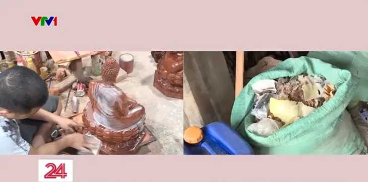 Khó khăn bảo vệ môi trường làng nghề - Ảnh 3. Khó khăn bảo vệ môi trường làng nghề - Ảnh 3.