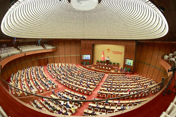 Kỳ họp thứ 5, Quốc hội khóa XV: Hoàn thành chương trình đề ra - Ảnh 1. Kỳ họp thứ 5, Quốc hội khóa XV: Hoàn thành chương trình đề ra - Ảnh 1.