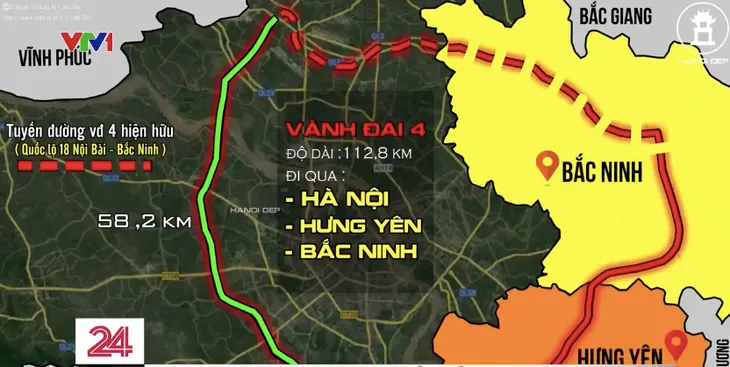 Đường Vành đai 4 - động lực mới cho vùng Thủ đô - Ảnh 1. Đường Vành đai 4 - động lực mới cho vùng Thủ đô - Ảnh 1.