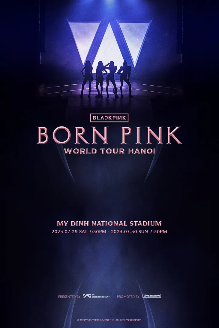 BLACKPINK xác nhận có 2 đêm diễn tại SVĐ Mỹ Đình vào tháng 7 - Ảnh 1. BLACKPINK xác nhận có 2 đêm diễn tại SVĐ Mỹ Đình vào tháng 7 - Ảnh 1.