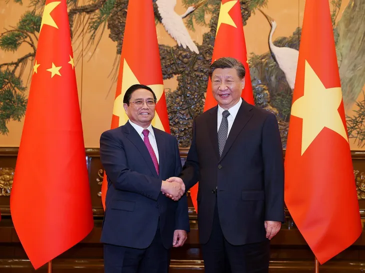 Chuyến thăm Trung Quốc và dự Hội nghị WEF của Thủ tướng: Khẳng định vai trò, đóng góp của Việt Nam - Ảnh 1. Chuyến thăm Trung Quốc và dự Hội nghị WEF của Thủ tướng: Khẳng định vai trò, đóng góp của Việt Nam - Ảnh 1.