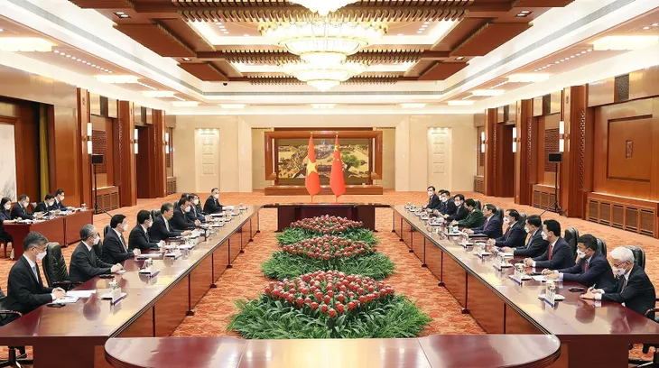 Chuyến thăm Trung Quốc và dự Hội nghị WEF của Thủ tướng: Khẳng định vai trò, đóng góp của Việt Nam - Ảnh 2. Chuyến thăm Trung Quốc và dự Hội nghị WEF của Thủ tướng: Khẳng định vai trò, đóng góp của Việt Nam - Ảnh 2.
