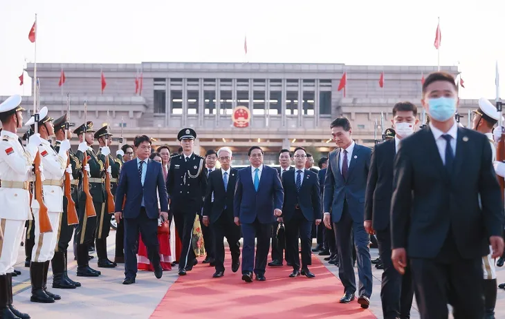 Chuyến thăm Trung Quốc và dự Hội nghị WEF của Thủ tướng: Khẳng định vai trò, đóng góp của Việt Nam - Ảnh 7. Chuyến thăm Trung Quốc và dự Hội nghị WEF của Thủ tướng: Khẳng định vai trò, đóng góp của Việt Nam - Ảnh 7.