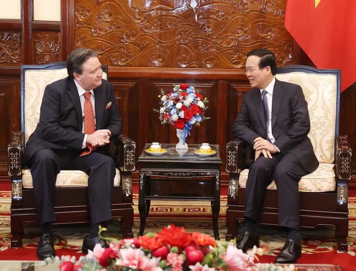 Chủ tịch nước: Việt Nam luôn coi Hoa Kỳ là một trong những đối tác quan trọng hàng đầu - Ảnh 1. Chủ tịch nước: Việt Nam luôn coi Hoa Kỳ là một trong những đối tác quan trọng hàng đầu - Ảnh 1.