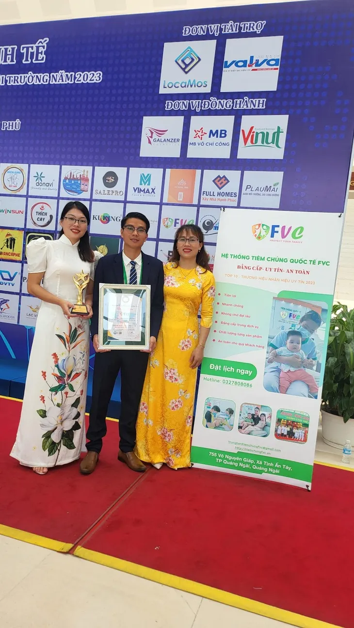 Hệ thống tiêm chủng Quốc tế FVC đạt Top 10 Thương hiệu - Nhãn hiệu uy tín - Ảnh 2. Hệ thống tiêm chủng Quốc tế FVC đạt Top 10 Thương hiệu - Nhãn hiệu uy tín - Ảnh 2.