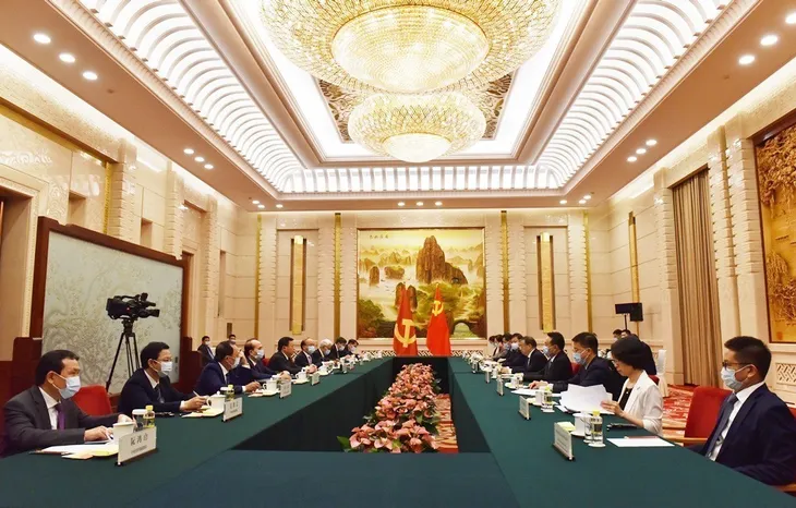 Thúc đẩy quan hệ hai đảng, hai nước Việt Nam - Trung Quốc - Ảnh 2. Thúc đẩy quan hệ hai đảng, hai nước Việt Nam - Trung Quốc - Ảnh 2.