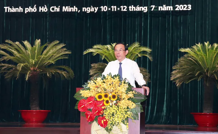 Khai mạc Kỳ họp thứ X Hội đồng nhân dân Thành phố Hồ Chí Minh khóa X - Ảnh 1. Khai mạc Kỳ họp thứ X Hội đồng nhân dân Thành phố Hồ Chí Minh khóa X - Ảnh 1.