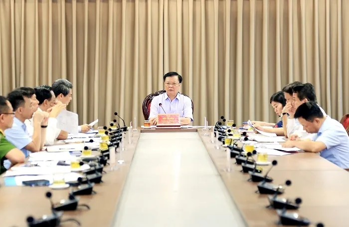 Ban Chỉ đạo phòng chống tham nhũng Hà Nội rà soát tiến độ các vụ án - Ảnh 1. Ban Chỉ đạo phòng chống tham nhũng Hà Nội rà soát tiến độ các vụ án - Ảnh 1.