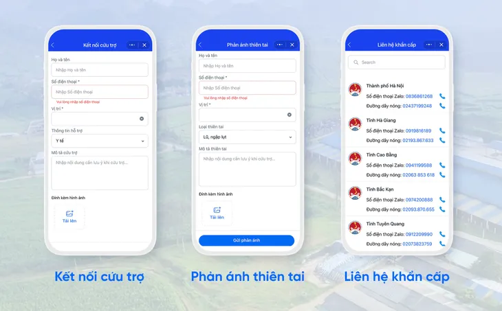 Ra mắt Zalo mini app giúp người dân nhận được hỗ trợ khẩn cấp trong mùa mưa bão - Ảnh 2. Ra mắt Zalo mini app giúp người dân nhận được hỗ trợ khẩn cấp trong mùa mưa bão - Ảnh 2.