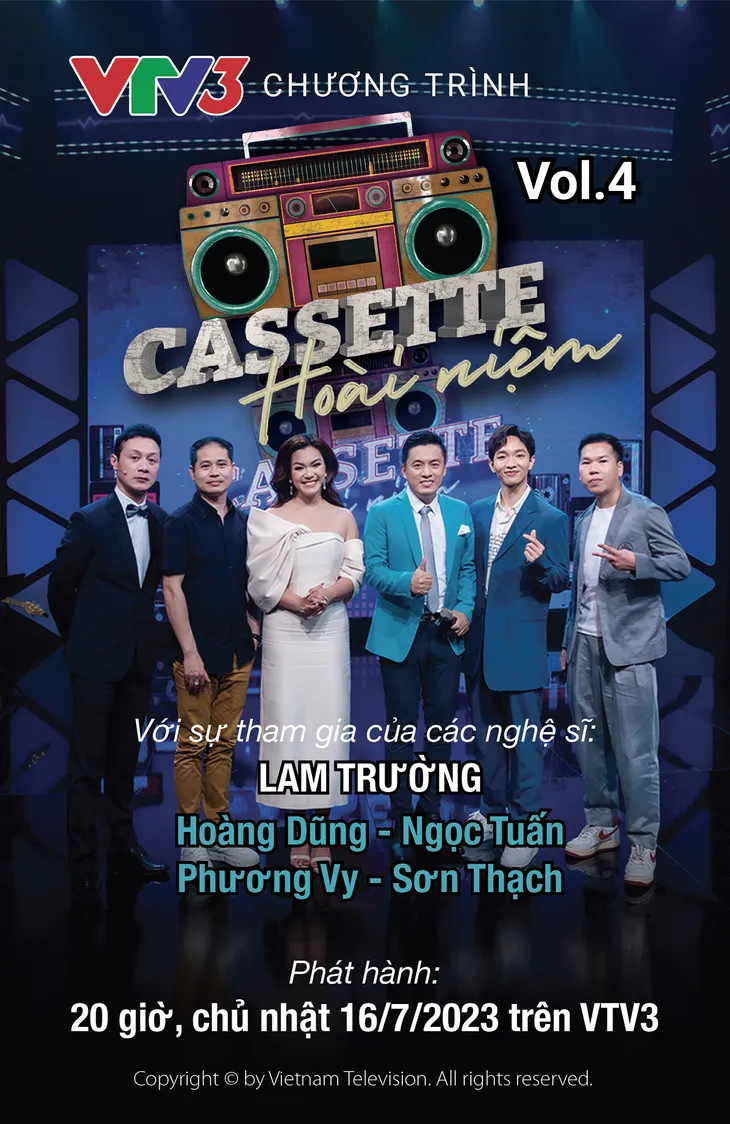 Cassette hoài niệm - Tập 4: Lam Trường mang bản live Vì sao sáng lên sóng VTV - Ảnh 1. Cassette hoài niệm - Tập 4: Lam Trường mang bản live Vì sao sáng lên sóng VTV - Ảnh 1.