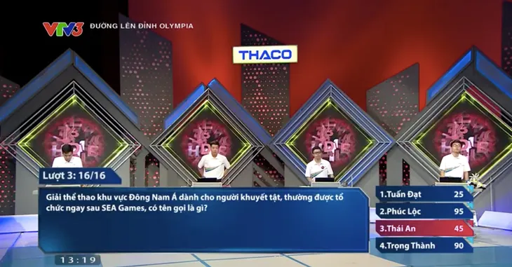 Đường lên đỉnh Olympia 23: Nam sinh đến từ THPT chuyên Hà Nội - Amsterdam xuất sắc có được chiến thắng - Ảnh 3. Đường lên đỉnh Olympia 23: Nam sinh đến từ THPT chuyên Hà Nội - Amsterdam xuất sắc có được chiến thắng - Ảnh 3.