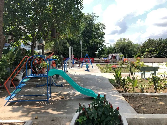 Biến bãi rác thành công viên, vườn rau - Ảnh 1.