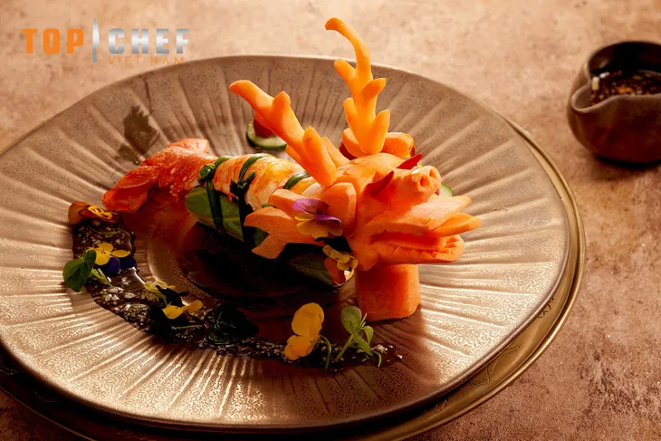 Top Chef - Tập 6: Kỷ lục món cuốn dài 3,3m với 10 hương vị khác biệt - Ảnh 4. Top Chef - Tập 6: Kỷ lục món cuốn dài 3,3m với 10 hương vị khác biệt - Ảnh 4.