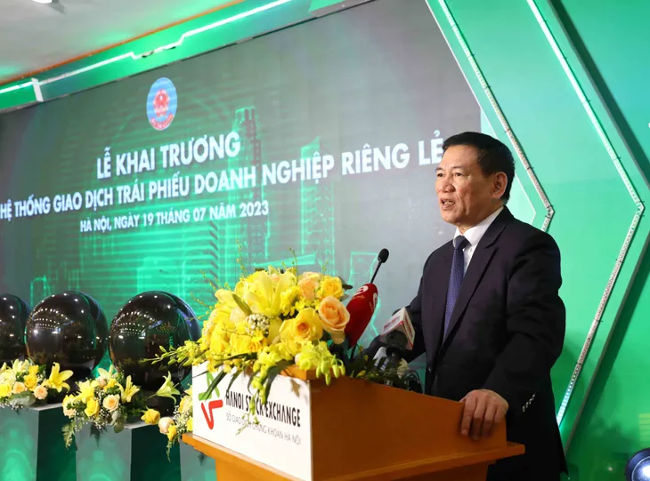 Khai trương hệ thống giao dịch trái phiếu doanh nghiệp riêng lẻ - Ảnh 1. Khai trương hệ thống giao dịch trái phiếu doanh nghiệp riêng lẻ - Ảnh 1.