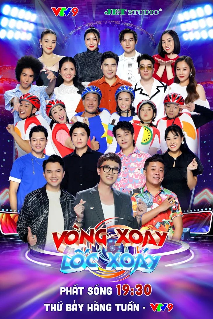 Vòng Xoay Lốc Xoáy - Tập 1: MC Minh Xù bất lực trước dàn khách mời lầy lội - Ảnh 1. Vòng Xoay Lốc Xoáy - Tập 1: MC Minh Xù bất lực trước dàn khách mời lầy lội - Ảnh 1.