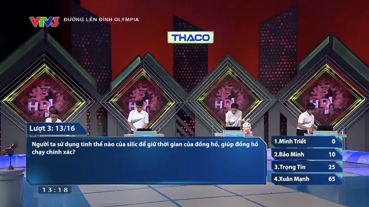 Đường lên đỉnh Olympia: Nam sinh Thanh Hóa bật khóc giây phút giành được cầu truyền hình chung kết năm - Ảnh 1. Đường lên đỉnh Olympia: Nam sinh Thanh Hóa bật khóc giây phút giành được cầu truyền hình chung kết năm - Ảnh 1.