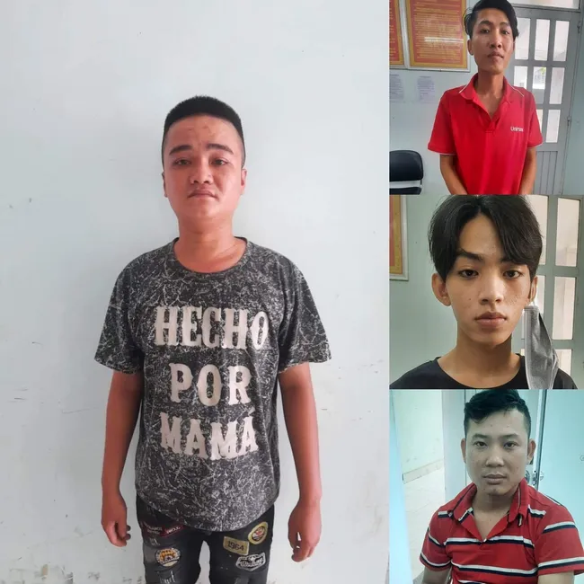 Bình Phước: Bắt giữ 4 đối tượng dùng bình xịt hơi cay để cướp tài sản - Ảnh 1. Bình Phước: Bắt giữ 4 đối tượng dùng bình xịt hơi cay để cướp tài sản - Ảnh 1.