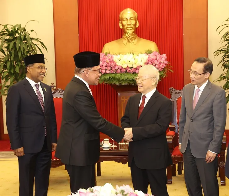 Malaysia mong muốn thúc đẩy hợp tác toàn diện với Việt Nam - Ảnh 1. Malaysia mong muốn thúc đẩy hợp tác toàn diện với Việt Nam - Ảnh 1.