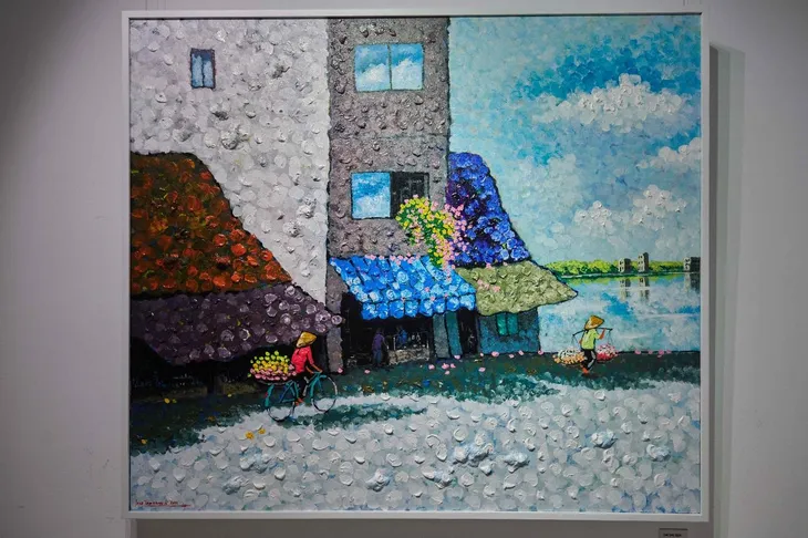 Triển lãm “Hoa phố” khắc họa tinh hoa văn hóa Bắc Bộ - Ảnh 1. Triển lãm “Hoa phố” khắc họa tinh hoa văn hóa Bắc Bộ - Ảnh 1.