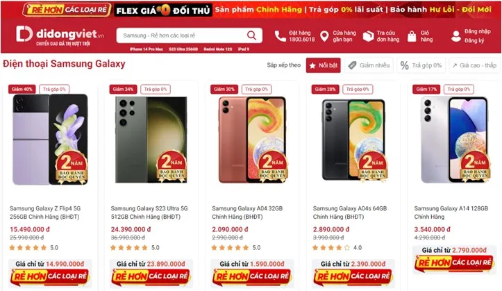 Vì sao nên mua điện thoại Samsung tại Di Động Việt? - Ảnh 2. Vì sao nên mua điện thoại Samsung tại Di Động Việt? - Ảnh 2.