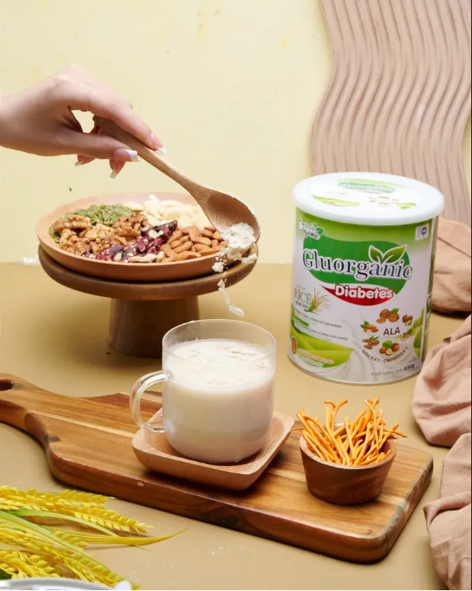 Sữa hạt Gluorganic Diabetes - dinh dưỡng cho người tiểu đường - Ảnh 2. Sữa hạt Gluorganic Diabetes - dinh dưỡng cho người tiểu đường - Ảnh 2.