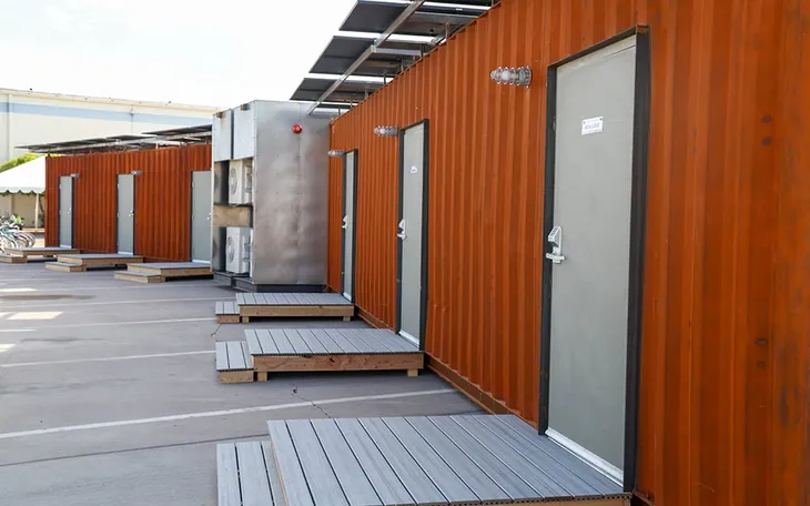 Nhà năng lượng mặt trời làm từ container - Ảnh 1. Nhà năng lượng mặt trời làm từ container - Ảnh 1.