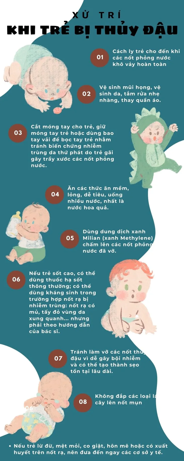 Xử trí như thế nào khi trẻ bị thủy đậu? - Ảnh 1. Xử trí như thế nào khi trẻ bị thủy đậu? - Ảnh 1.