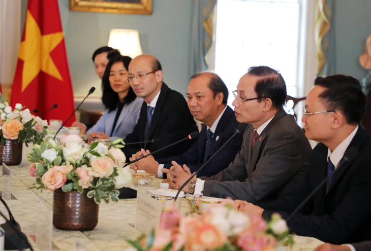 Tăng cường hợp tác Việt Nam - Hoa Kỳ trên các kênh ngoại giao Đảng, Nhà nước, nhân dân - Ảnh 1. Tăng cường hợp tác Việt Nam - Hoa Kỳ trên các kênh ngoại giao Đảng, Nhà nước, nhân dân - Ảnh 1.