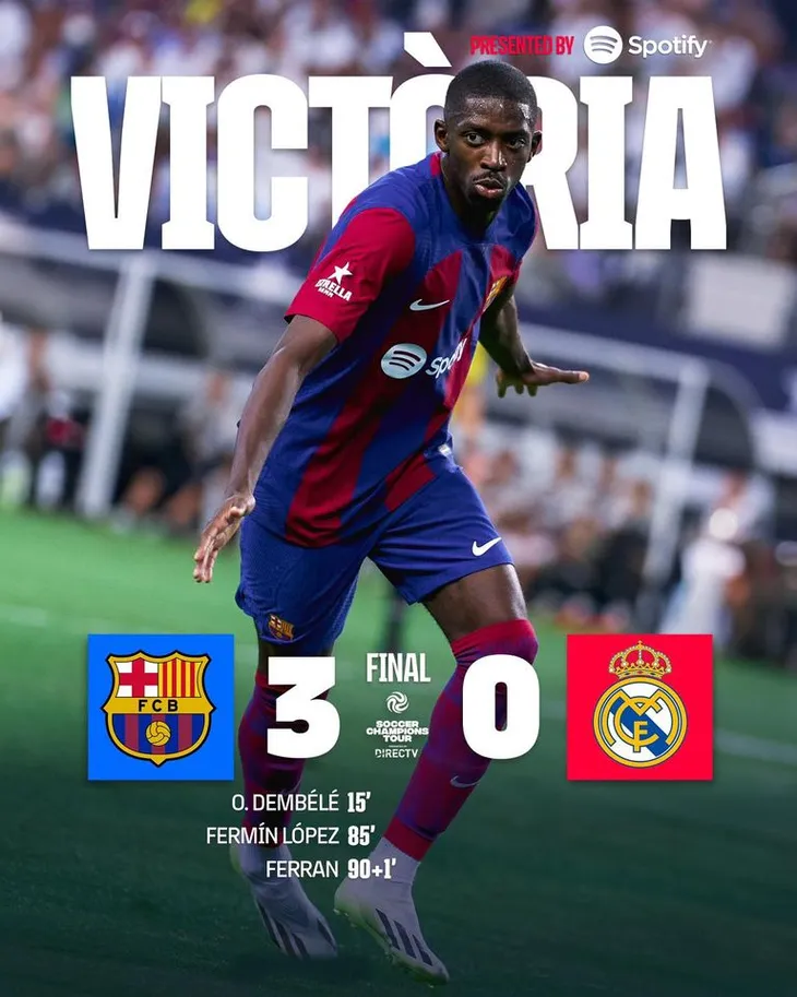 Barcelona đại thắng Real Madrid trong trận El Clasico trên đất Mĩ - Ảnh 1. Barcelona đại thắng Real Madrid trong trận El Clasico trên đất Mĩ - Ảnh 1.