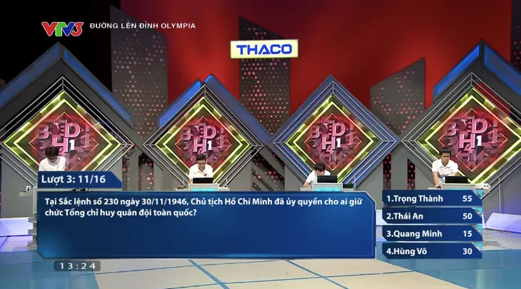 Đường lên đỉnh Olympia: Vượt mặt kỷ lục gia điểm số, nam sinh Hải Phòng giành vé vào cuộc thi Quý IV - Ảnh 1. Đường lên đỉnh Olympia: Vượt mặt kỷ lục gia điểm số, nam sinh Hải Phòng giành vé vào cuộc thi Quý IV - Ảnh 1.