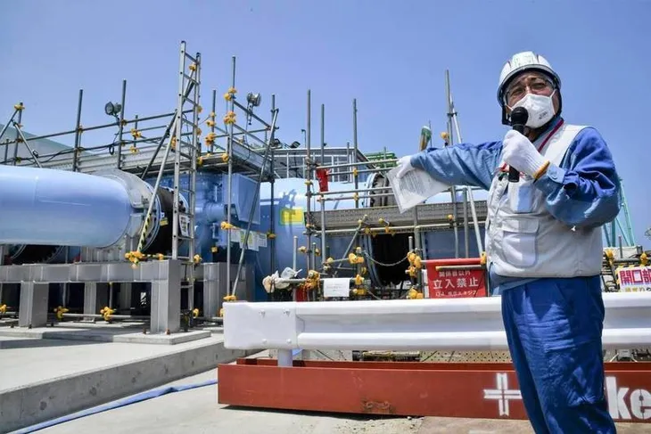 IAEA bật đèn xanh cho Nhật Bản xả nước thải từ nhà máy hạt nhân Fukushima ra biển - Ảnh 1. IAEA bật đèn xanh cho Nhật Bản xả nước thải từ nhà máy hạt nhân Fukushima ra biển - Ảnh 1.