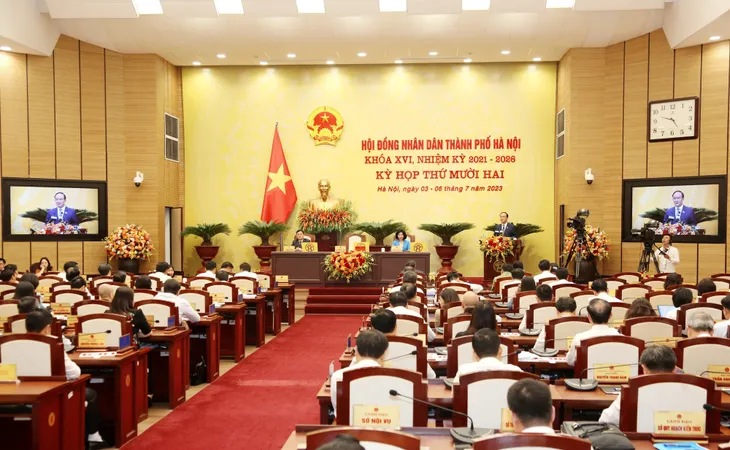 Hà Nội: Thực hiện nghiêm túc các cam kết, lời hứa trước cử tri và Nhân dân - Ảnh 1. Hà Nội: Thực hiện nghiêm túc các cam kết, lời hứa trước cử tri và Nhân dân - Ảnh 1.