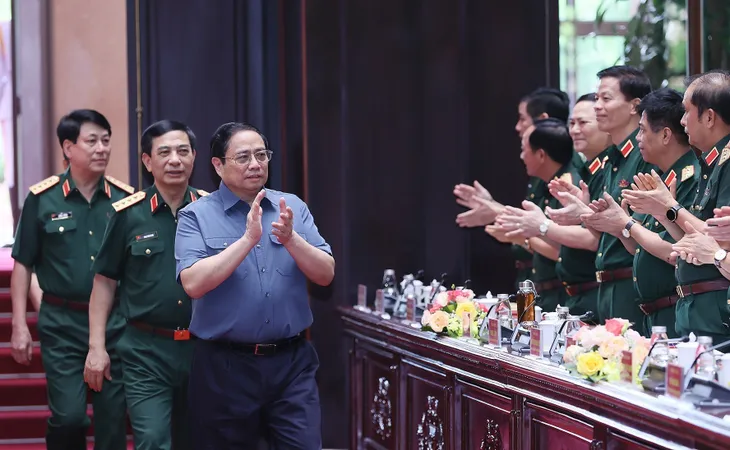 Thủ tướng Phạm Minh Chính dự Hội nghị quân chính toàn quân - Ảnh 2. Thủ tướng Phạm Minh Chính dự Hội nghị quân chính toàn quân - Ảnh 2.