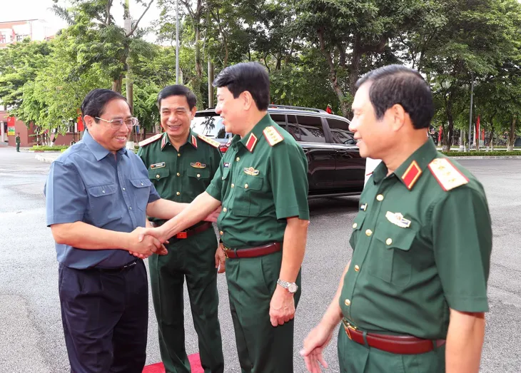 Thủ tướng Phạm Minh Chính dự Hội nghị quân chính toàn quân - Ảnh 1. Thủ tướng Phạm Minh Chính dự Hội nghị quân chính toàn quân - Ảnh 1.