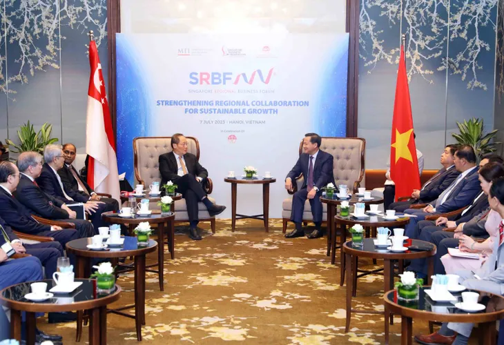Phó Thủ tướng Lê Minh Khái: Đột phá, nghĩ lớn để tiến xa! - Ảnh 7. Phó Thủ tướng Lê Minh Khái: Đột phá, nghĩ lớn để tiến xa! - Ảnh 7.