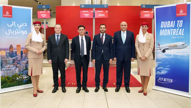 Emirates khai thác đường bay mới đến Montreal, Canada - Ảnh 1. Emirates khai thác đường bay mới đến Montreal, Canada - Ảnh 1.
